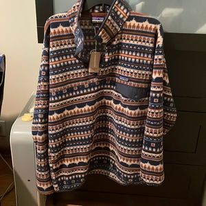 Men's Lightweight Synchilla Snap-T Fleece Pullover Color: Cottage Isle